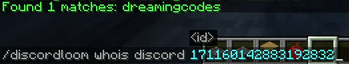 Find minecraft player by discord id