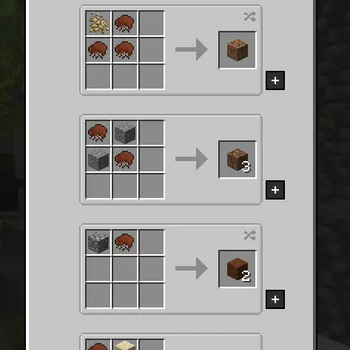 mud item recipes