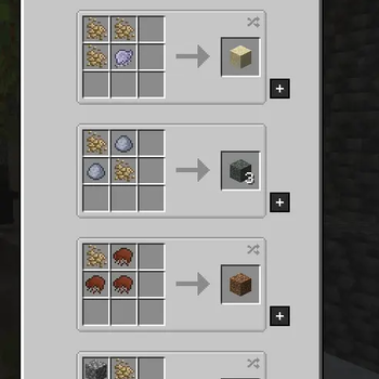 silt item recipes
