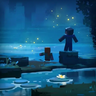 Swamp Night Concept Art Background