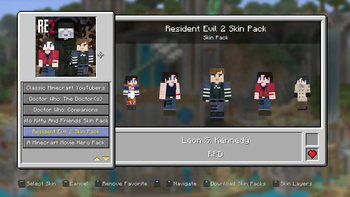 Legacy4J Resident Evil 2 Skin Pack
