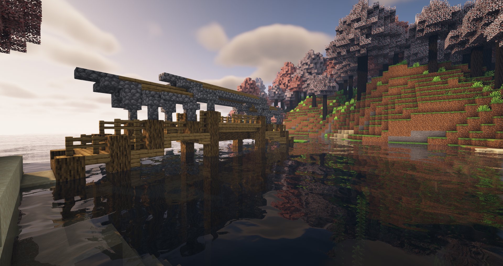 Naturally spawning bridges!