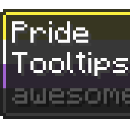 Non-binary Pride Flag Tooltip (4-Color Turned)