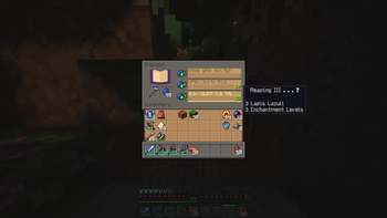 Reaping III in the Enchantment Table