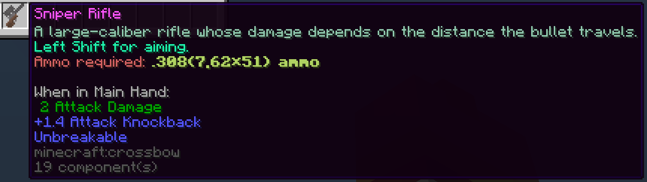 Rifle Description