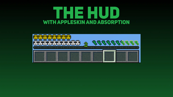 The HUD with AppleSkin