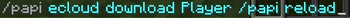 PAPI commands: /papi ecloud download Player | /papi reload