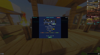 Market GUI - Confirm Listing Screen