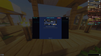 Market GUI - Sell from Inventory 