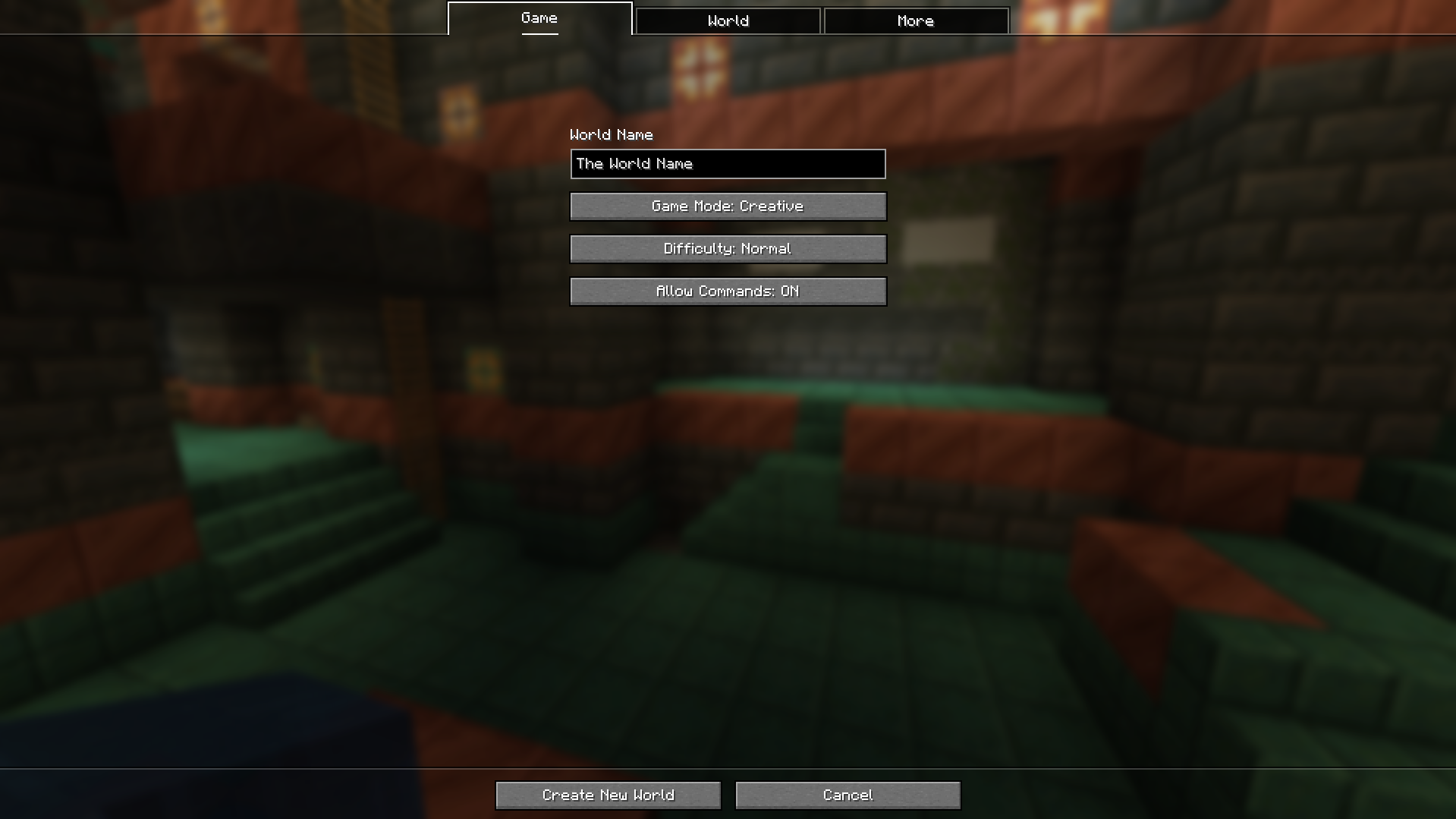 Map Settings