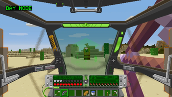 Day mode cockpit