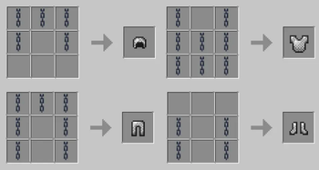 Chainmail Armor Recipe