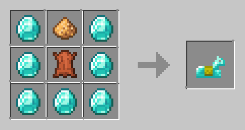 Diamond Horse Armor Recipe