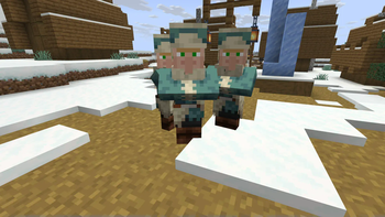 Snow villagers