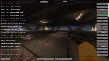 Respackopts Customization