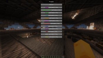 Respackopts Presets