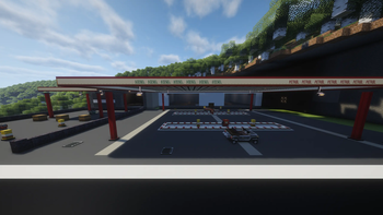 A complete daytime service station