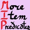 More Item Predicates