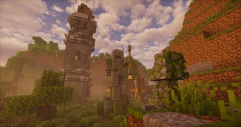 Eldian Village Statue