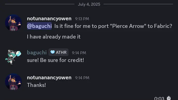 Developer permission