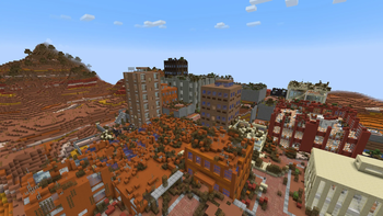 Desert City in Ruins