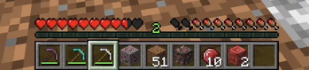 Ruby Items Hotbar Texture