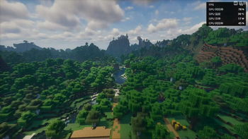 Example 2 / Super Resolution: Disabled / FPS:26