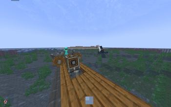 Capsized "boat"