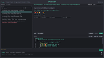 KubeJS Studio — screenshot 7