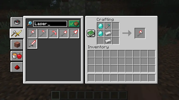 Crafting Laser Blade Axe