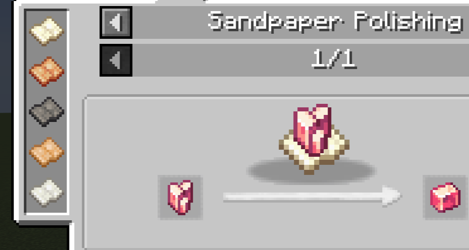 New sand papers