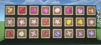 Collected flowers