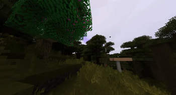 dark forest. Pale oak textures are there for those who care