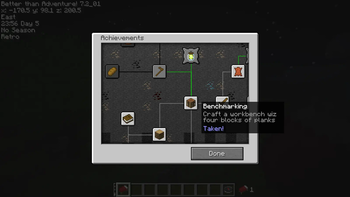 Achievements  - Benchmaking 