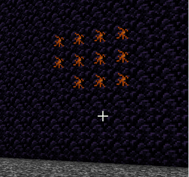Obsidian wall after 1 TNT