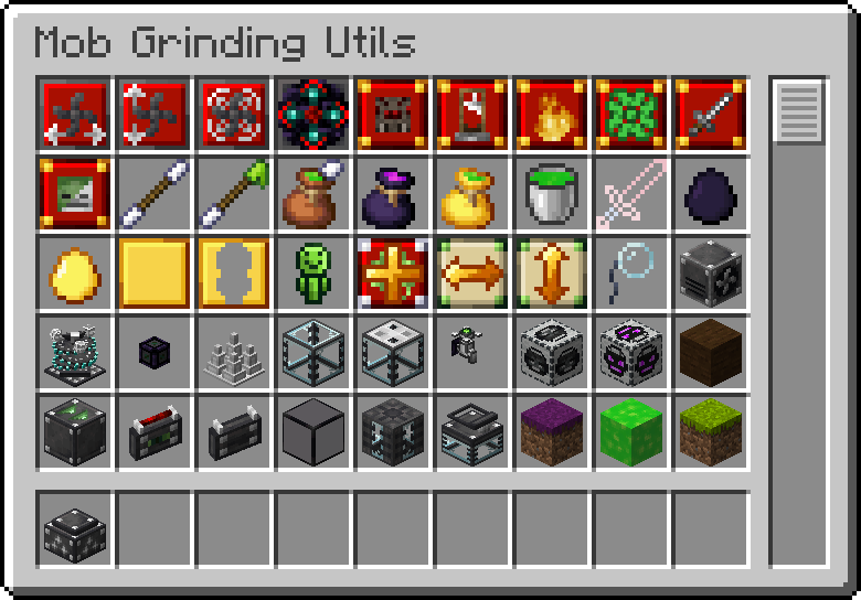 Creative Mode Inventory