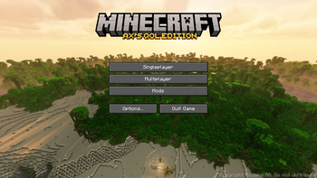 Title screen
