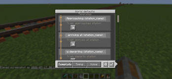Create Train Announcements — screenshot 4