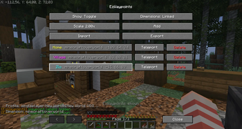 Main screen