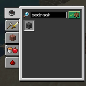 Easy craftable bedrock — screenshot 1