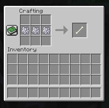 This is the recipe to make bonemeal to bone