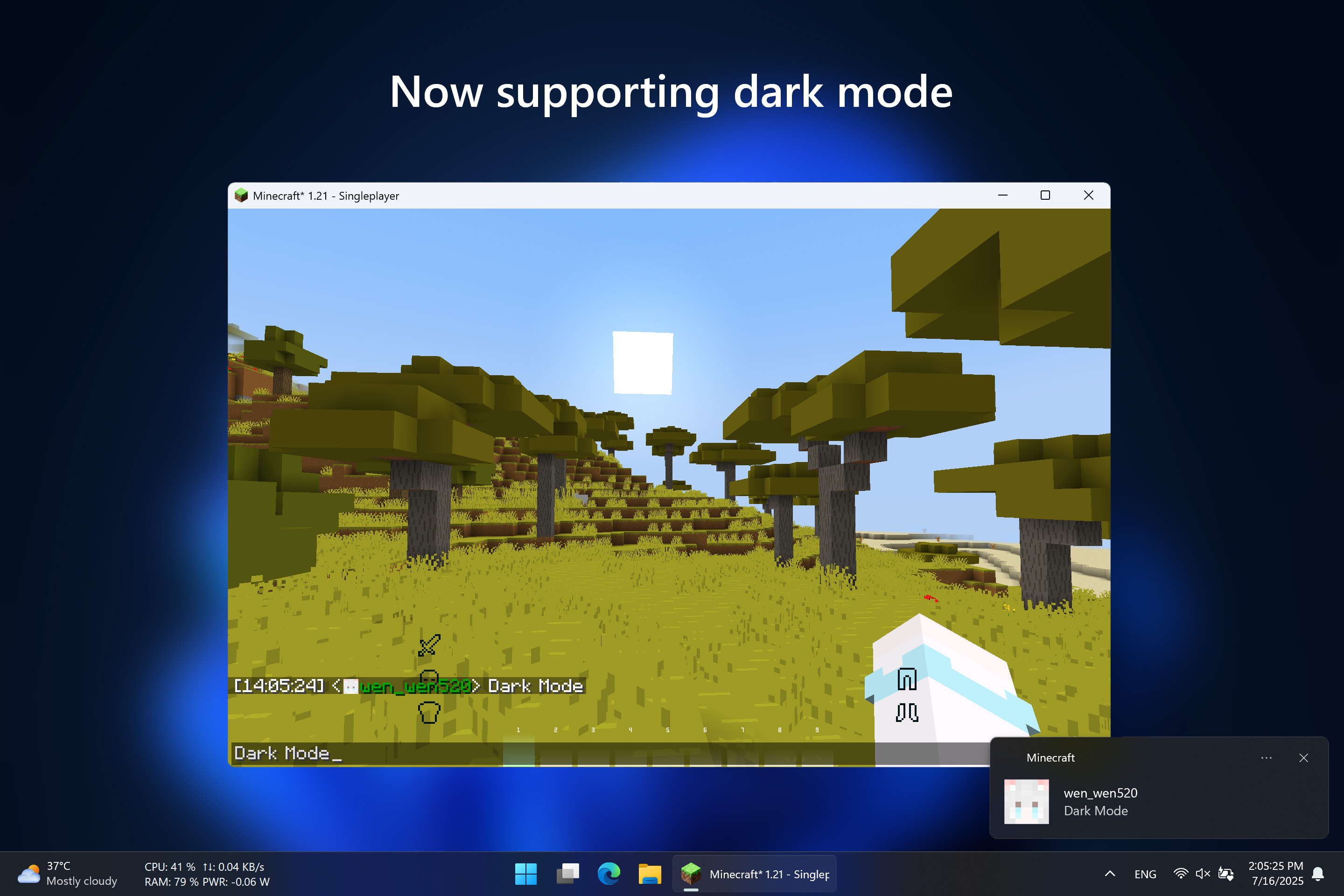 Dark Mode