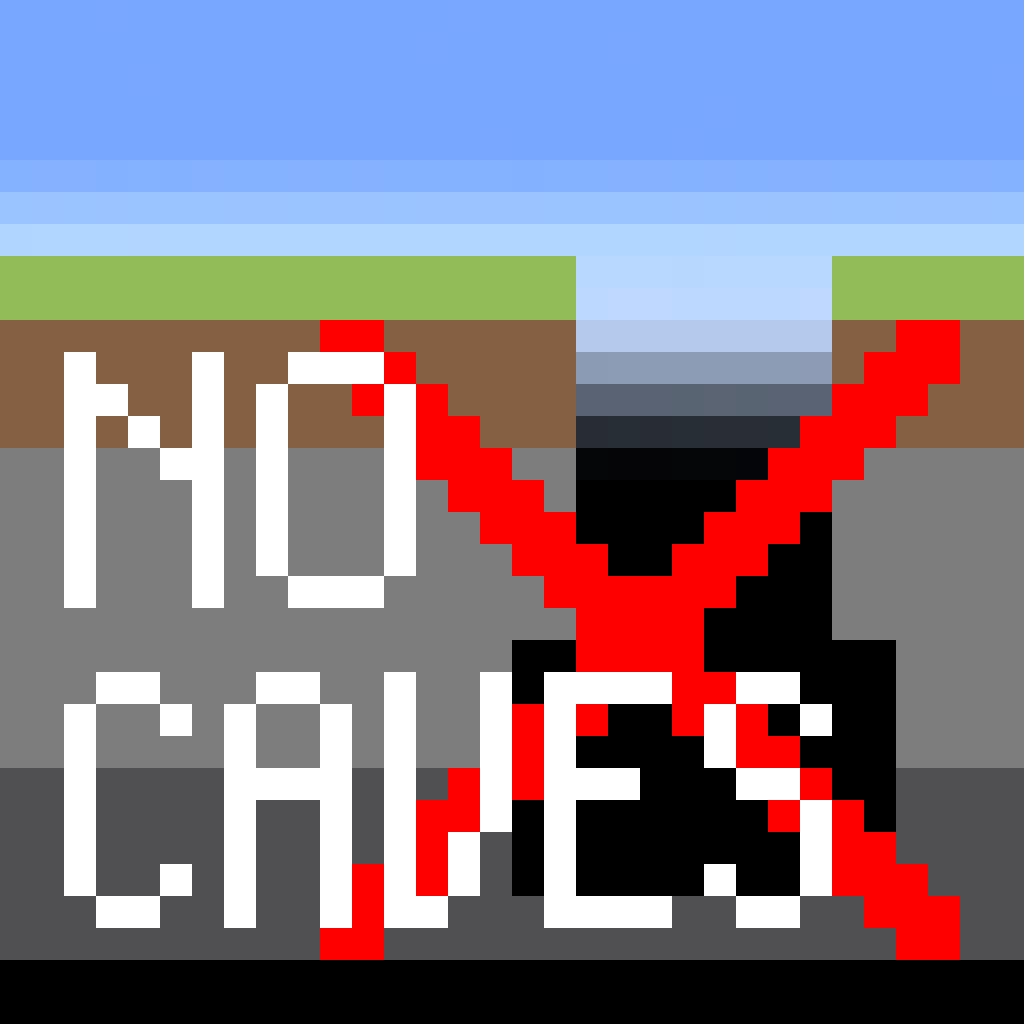 No Caves Mod