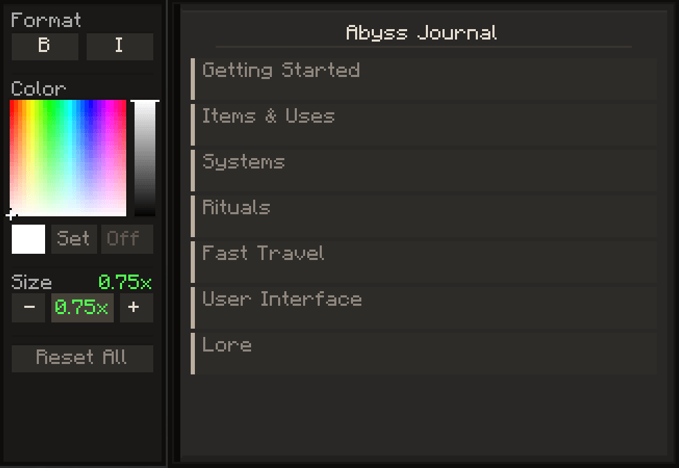 Abyss Journal