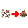 Leaf Litter to Brown Dye