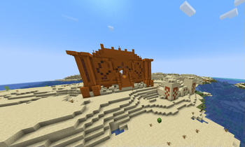 Copper Temple Structure