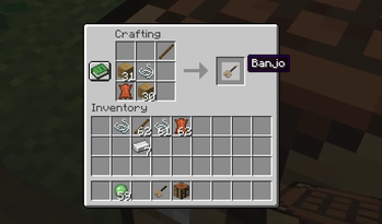 Banjo Crafting recipe