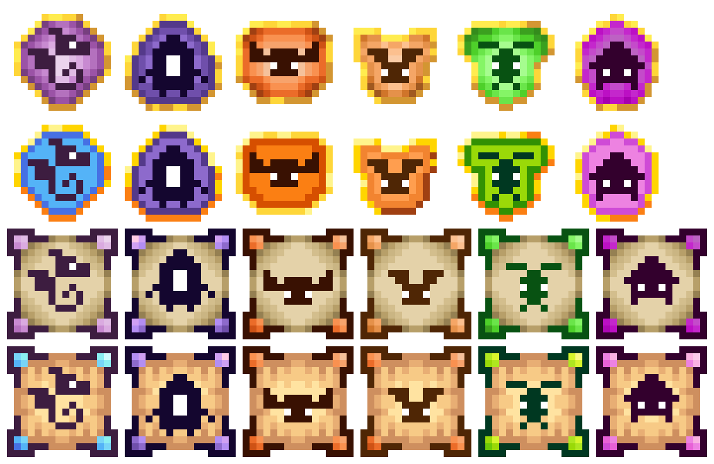 Charm icons