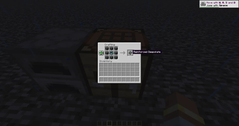 unobtainable Item crafting reciptes