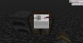 unobtainable Item crafting reciptes
